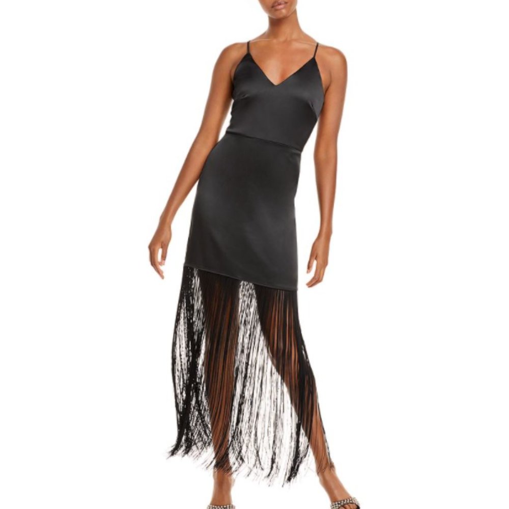 Midi Fringe Dress